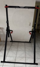 DOBESTS Faltbar Power Tower Dip Station Klimmzugstange – voll funktionsfähig