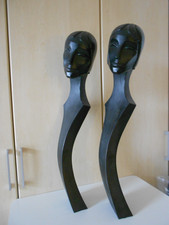 Skulptur Kopf Vintage