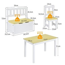 Kinder Aktivitätstisch mit 2
