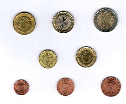 Euro kursmünzensatz malta - euro,