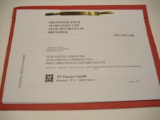 ZF Ersatzteilliste  Lenkachse,APL315 bis 365,APL735 bis APL2075 1 Stück