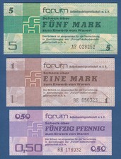 DDR 0,50 , 1 , 5 Mark Forum