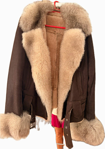 Pelze jacke leder - jacke,