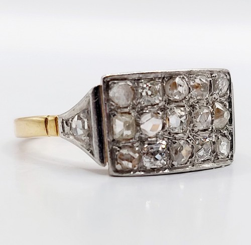 Art deco ring - ring, karat