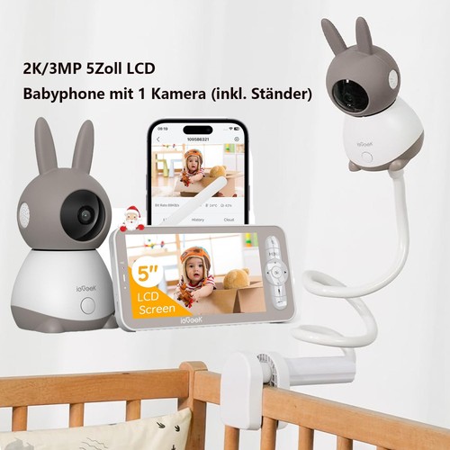 Iegeek babyphone mit - 2k,