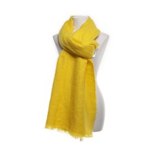 Primark, Schal, Damen, Acryl, Gelb, 160 cm, 80 -fo7