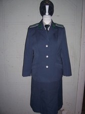 DDR Uniform Damen Zollverwaltung Jacke Rock Bluse Schlips Filzkappe