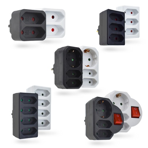 Steckdosenadapter für euro - steckdosenadapter, &