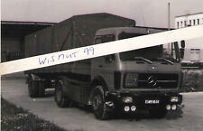 Oldtimer-Foto DDR VEB Technische Gase Leipzig  LKW Mercedes Sattelug