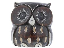 Deetjen & Meyer Eule flach Dekoration 