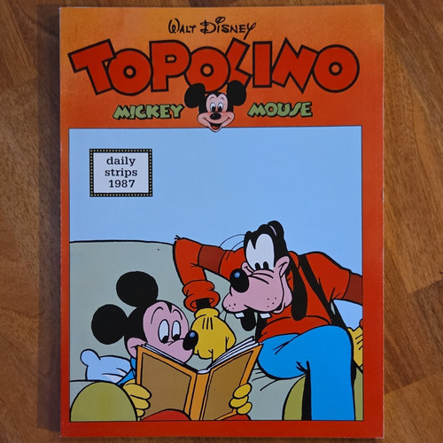 Topolino daily strips 1987 - strips,