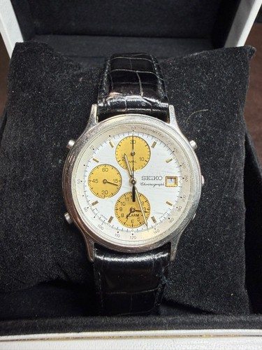 Seiko chronograph 7t32 6a50 - seiko, 7t32-6a50