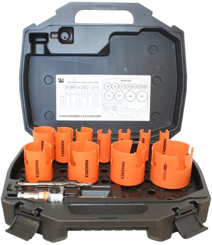 Hartmetall lochsägen set - hm, hartmetall-lochsägen-set