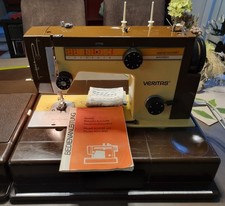VERITAS Textima 8014/4140 Nähmaschine im Koffer mit Fußschalter und Zubehör
