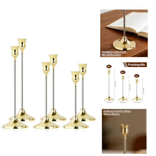 6er set goldene - set,