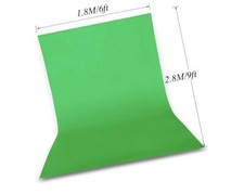 Greenscreen 100% Baumwolle Polyester  Hintergrundstoff