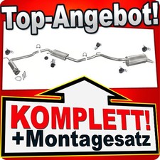 Auspuff für VW T4 TRANSPORTER IV 1.9 TD 2.4 D 2.5 TDI SWB-kurz 1996-2003