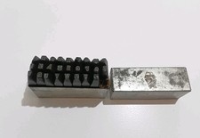 DDR Schlagbuchstaben 5 mm A-Z  Einschlagbuchstaben Schlagstempel Punziereisen #3