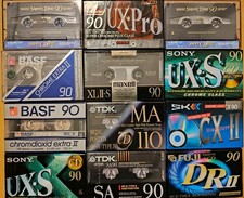 12 neue Kassetten – TDK