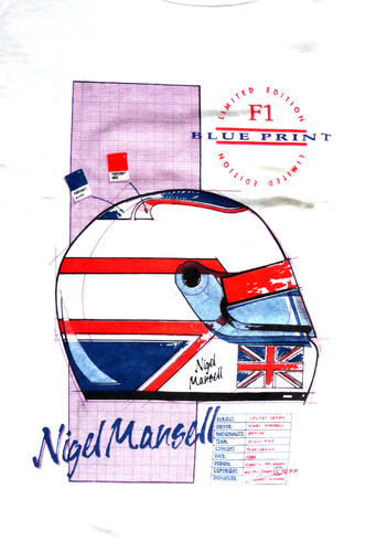 Shirt nigel mansell - t-shirt,