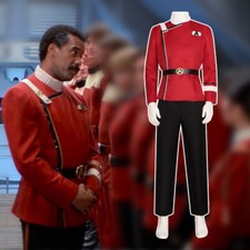 Star Trek seltsame neue Welten Christopher Pike Pikel Cosplay Kostüm Rote Jacke