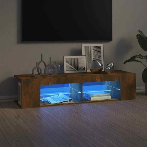 Schrank mit led lowboard - tv,