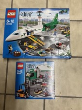 Lego City Flugzeug 60022 und 60020 Gabelstapler