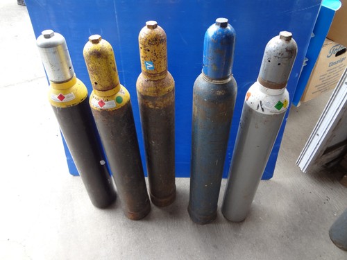 Gasflaschen sauerstoff - sauerstoff, /