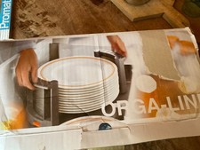 1 Paar Orga Line Blum Tellerhalter 180-320mm / je Halter bis 14 Teller