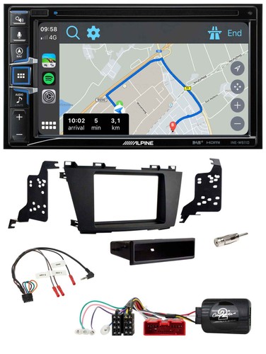 Alpine dab tmc bluetooth 2din - tmc,