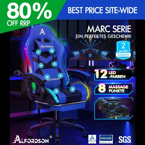 Alfordson gaming stuhl mit - stuhl,