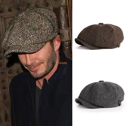 Herren flatcap schiebermütze - flatcap,