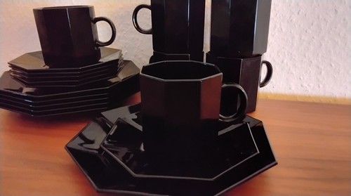 Arcoroc octime schwarz 18 - arcoroc,