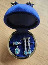 apatit anhänger Ohrringe Ring