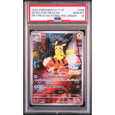 PSA 10 Detective Pikachu