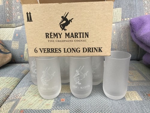 Remy martin stück - remy, gläser