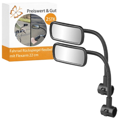 Fahrrad rückspiegel konvex - 2x,