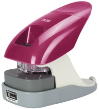 PLUS JAPAN Heftgerät SL-112A klammerlos weinrot