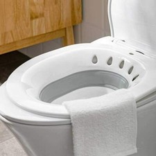 Für Toilette Tragbares Sitzbadewanne Sitzbad für die Toilette Bidet Einsatz NEU