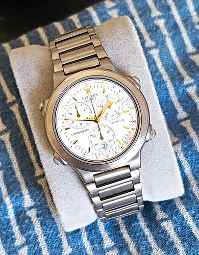 Citizen titanium chronograph - citizen,
