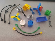 Lego Duplo Motorblock Öltonne Schlauch Abschlepphaken Sonderstein Brücke