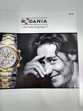 RODANIA Uhren Katalog / Broschüre Jahr 1996/97+ Preise