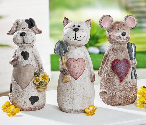 Zaunhocker hund katze maus - hund,