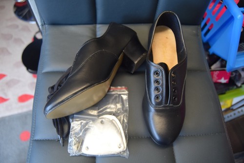 Schwarze leder cuban - schwarze,