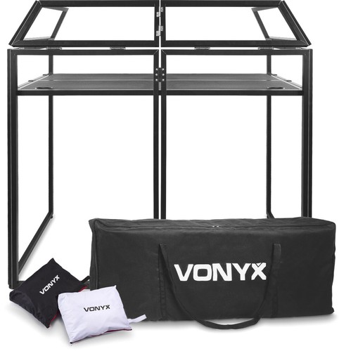 Vonyx db3 faltbares booth - faltbares, dj-booth
