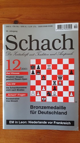 Zeitschriften schach magazin - schach,