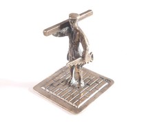 Silberfigur figur miniatur - silberfigur,