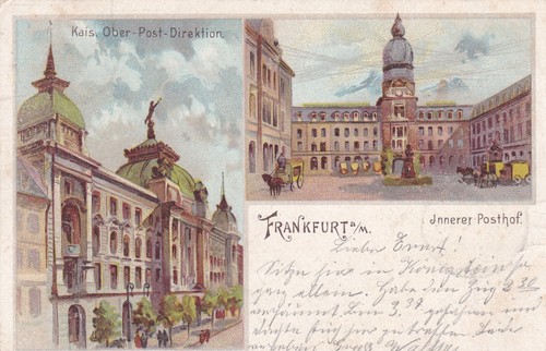 1901 litho deutsches reich - litho, ak