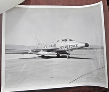 North American Aviation F-100 Super Sabre Vintage 10.x.8. Foto um 1960