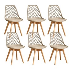 6er Set Esszimmerstühle